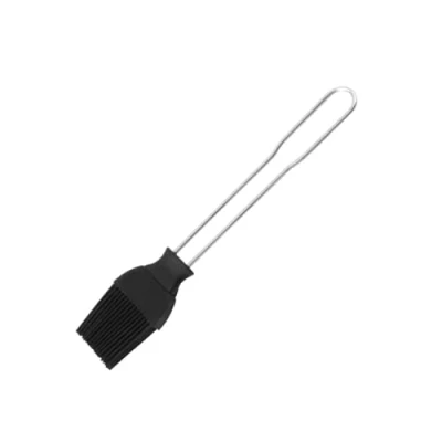 Afbeelding van FMprofessional Bakkwast 21 cm, 40 mm siliconen, zwart zilver, ca