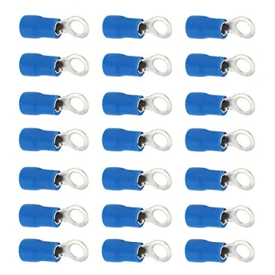 Afbeelding van Mintice 100 Stuks Crimp Connectors Elektrische Draad Terminals Connectoren Geïsoleerde Kabelschoenen Knelverbinders Knelverbindingen 14 16 AWG M5
