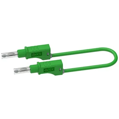 Afbeelding van Electro PJP 2217/600V CD1 50V Meetsnoer Bananenstekker 0.50 m Groen 1 stuk(s)