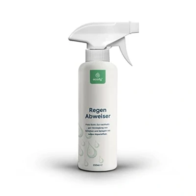 Afbeelding van eco:fy Regendeflector voor ruiten, spiegel, helmvizier met pareleffect en vuilafstotend (0,25 liter)