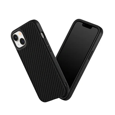 Afbeelding van RHINOSHIELD Case Compatible with [iPhone 14/13] SolidSuit Shock Absorbent Slim Design Protective Cover Premium Matte Finish 3.5M / 11ft Drop Protection Carbon Fiber