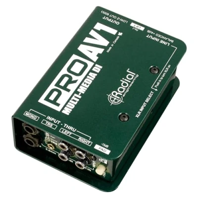 Afbeelding van Radial Engineering ProAV1 Mono passieve Direct Box