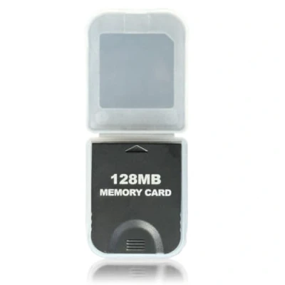 Afbeelding van WICAREYO 128MB zwarte geheugenkaart voor Wii NGC Gamecube Console
