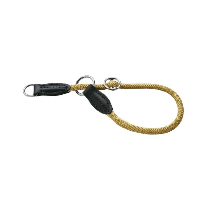 Afbeelding van HUNTER Dressuurhalsband Eiby Freestyle M L (max. 50 cm), geel