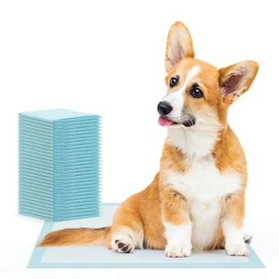 Afbeelding van 150x ARNOMED puppy pads, accessoires, lekvrije hondenbak in 60x60cm, hondenaccessoires voor kleine honden, wegwerp pads absorberend, 5 laagse PIPI matten
