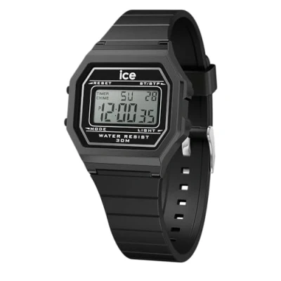 Afbeelding van Ice Watch Retro Small Digitaal horloge, Maat: One Size, Black