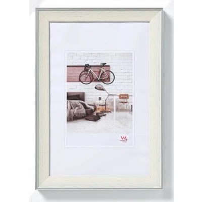 Afbeelding van walther+ design EN040C Wissellijst Papierformaat: 30 x 40 cm Wit, Beige