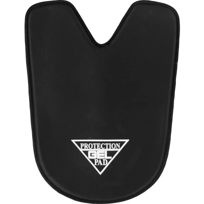Afbeelding van Horka Gel Pad Neopreen Recht Rond Schoftuitsparing Zwart