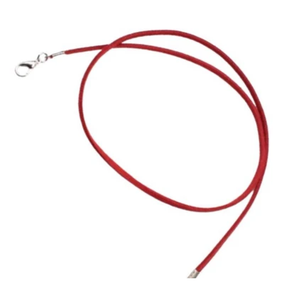 Afbeelding van Wikkel suede armband rood Charme Bijoux