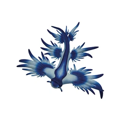 Afbeelding van Bullyland 67511 Speelfiguur Blue Ocean Snail, ca. 6,5 cm hoog dierfiguur, natuurgetrouw, PVC vrij, ideaal als taartfiguur en klein cadeautje voor kinderen vanaf 3 jaar.