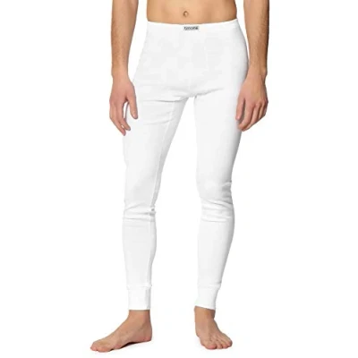 Afbeelding van Timone Heren Thermobroek Sport Sporbroek Lang Katoen TI TI30 127 2 pack Zwart/Zwart XL