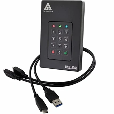 Afbeelding van Apricorn Aegis Fortress FIPS Level 3 Externe HDD 1TB
