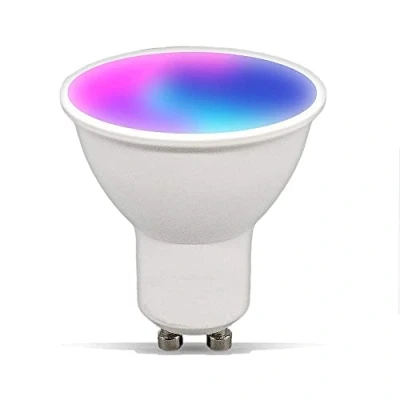Afbeelding van ngnsky Homekit Smart gloeilamp, GU10, WLAN, dimbaar, RGBCW, werkt met Apple spraakbesturing Siri