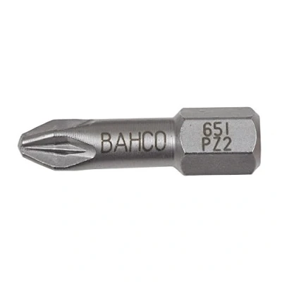 Afbeelding van Bahco 10xbits pz3 25mm 1/4&quot; rvs 65I/PZ3