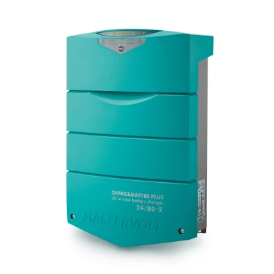 Afbeelding van Mastervolt ChargeMaster Plus 24/80 2 acculader 80A, uitgangen