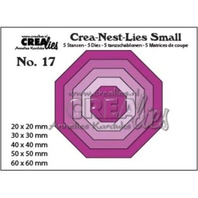 Afbeelding van Crealies Crea Nest Lies Small Stansen No. 17 Achthoek (CNLS17)