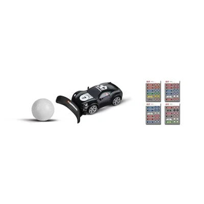 Afbeelding van 1:43 Carrera Mini RC Auto Voetbal Bundesliga Grijs 2,4GHz Model Kant en Klaar