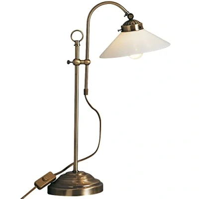 Afbeelding van Globo tafellamp Landlife messing metaal 6871