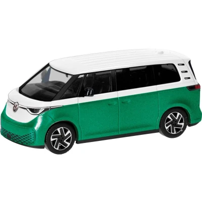 Afbeelding van Herpa 431132 H0 Auto Volkswagen ID. Gezoem tweekleurig, Candy wit/Bay Leaf Green metallic