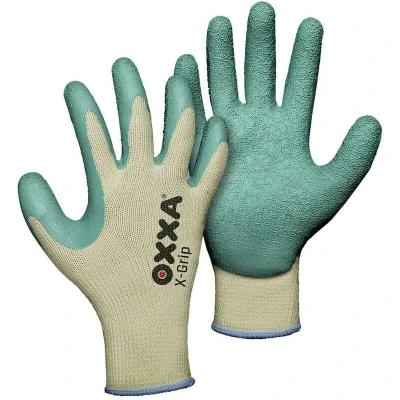Afbeelding van Werkhandschoen OXXA X Grip 51 000 Maat 11 XXL Groen/Geel