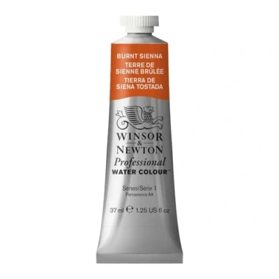 Afbeelding van Winsor &amp; Newton 0114074 Professional Water Colour, fijnste kunstenaars aquarelverf met de hoogst mogelijke pigmentatie, uitstekende lichtechtheid 37ml Tube, Burnt Sienna