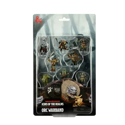 Afbeelding van D &amp; Icons of the Realms: Orc Warband DnD Miniaturen Ork Kriegsband