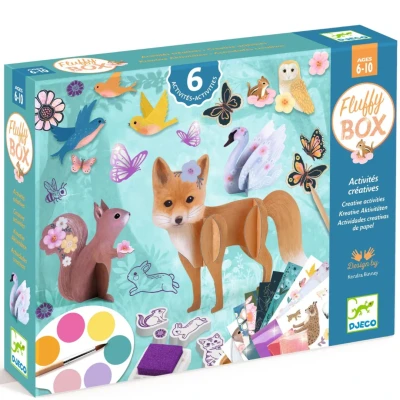 Afbeelding van Djeco knutselset fluffy box