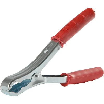 Afbeelding van HERTH+BUSS Charging clamp 120amp.red length 180 mm
