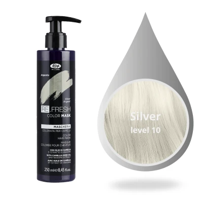 Afbeelding van Lisap Refresh Color Mask Silver 250ml Haibu by Kapperskorting.com