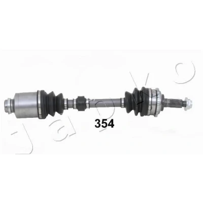 Afbeelding van JAPKO 62354 Aandrijfas rechts 587mm