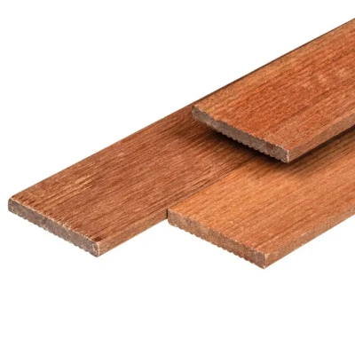 Afbeelding van Plank hardhout 1,2x9,0x180 cm Tuindeco