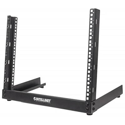 Afbeelding van Intellinet 48,26 cm (19 inch), 2 palen desktop laboratoriumframe flatpack zwart 12 HE