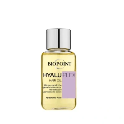 Afbeelding van BIOPOINT Hyaluplex haarolie 50 ml voor het gezicht volwassenen. De producten van merk zijn ontworpen om u te verzorgen, verwennen en elke dag jaar goed voelen.
