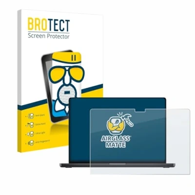 Afbeelding van BROTECT Screenprotector voor Apple MacBook Pro 16&quot; 2024 M4 Folie Beschermfolie Beschermglas matte