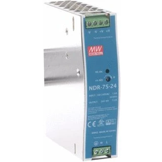 Afbeelding van Meanwell 24v 0 3 2a slimenecon eff ndr 75 24