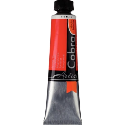 Afbeelding van Olieverf #315 Pyrrolerood Cobra Artitst 40ml