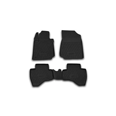 Afbeelding van Rubber matten element Maatwerk vloermatten PEUGEOT 107 11/2008 2014 4 stuks