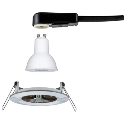 Afbeelding van Paulmann Nova Inbouwlamp voor badkamer LED GU10 6.5 W IP44 IJzer (geborsteld)