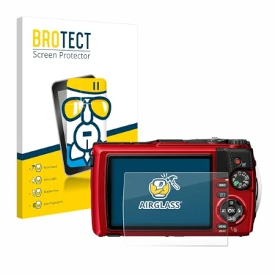 Afbeelding van BROTECT Glas Screen Protector voor Olympus OM System Tough TG 7 Schermbeschermer [9H Hardheid, Beschermglas Folie niet Gehard Glas]