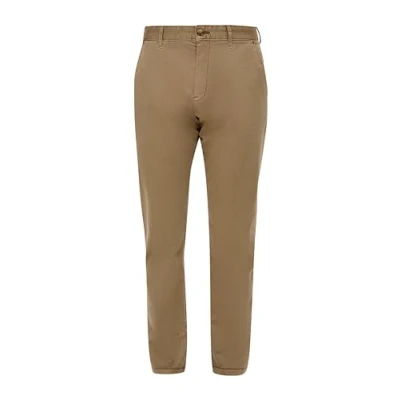 Afbeelding van Q/S by s.Oliver slim fit chino lichtbruin