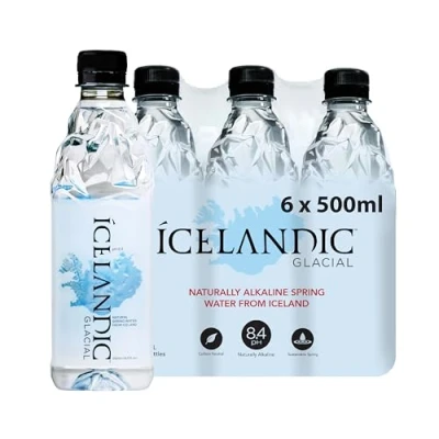 Afbeelding van Icelandic Glacial Natuurlijk bronwater, 500 milliliter, 6 telling door IJslandse gletsjer