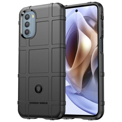 Afbeelding van Motorola Moto G31 Hoesje Siliconen en TPU (zacht) imoshion Softcase/Backcover Zwart Telefoonhoesje Shockproof/Valbescherming