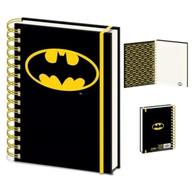 Afbeelding van Pyramid Batman Core Wiro Notebook, A5 formaat
