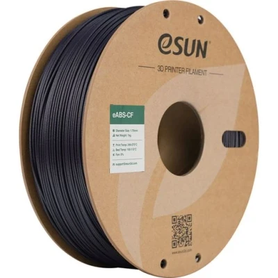 Afbeelding van eSUN 3D printer Filament eABS CF 1,75mm Donker Paars 1kg