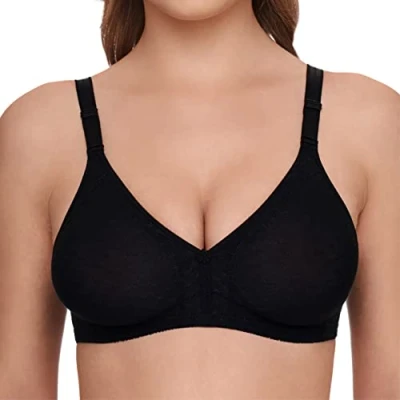Afbeelding van BH zonder beugel topsy 9481 Susa voorgevormd zwart 85A