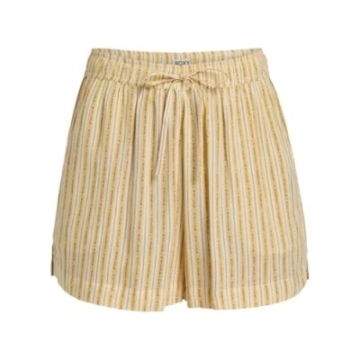 Afbeelding van Roxy Lekeitio Break HIGH Printed Shorts, Dames, Maat: Medium, Beige