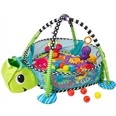 Afbeelding van COIL Babydeken, kruipdeken met speelboog en ballen (TARTARUGA C0300)