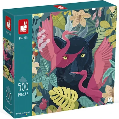 Afbeelding van Janod puzzel mysterieuze panter 500st