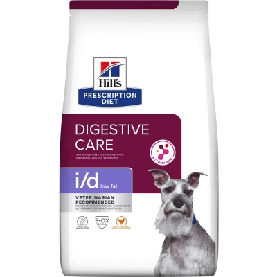 Afbeelding van Hill&#039;s Prescription Diet Canine I/D Digestive Care Low Fat Hondenvoer 1.5 kg