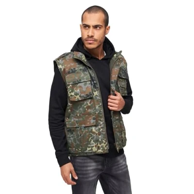 Afbeelding van Brandit Ranger Bodywarmer, Heren, Maat: XXL, Flecktarn